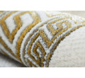 Koberec EMERALD exkluzivní 1011 glamour, styl řecký, ramka krém/zlatý