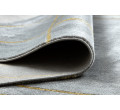 Koberec EMERALD exkluzivní 1022 glamour, styl geometrický, marmur šedý/zlatý