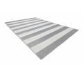Koberec Floorlux sizal flat 48644/637- Pásy sivo biely