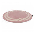 Koberec HAMPTON Lux kruh růžový