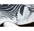 Koberec imitace kůže Zebra G5128-1 bílá-černá