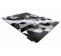 Koberec INTERO TECHNIC 3D Romby Trojúhelníky šedý
