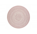 Koberec kruh SIZAL FLAT 48834562 ružový