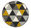 Koberec Luna 502902/89925 žltý / sivý