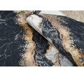 Koberec protišmykový ANDRE 1124 Marmur - čierny