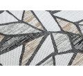 Koberec SIZAL COOPER Mozaika 22208 ecru/čierny