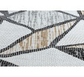 Koberec SIZAL COOPER Mozaika 22208 ecru/čierny
