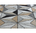Koberec SIZAL COOPER Mozaika 22222 ecru/černý