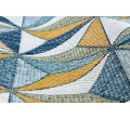 Koberec SIZAL COOPER Mozaika 22222 ecru/granát
