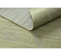 Koberec šňůrkový SIZAL PATIO ploské tkaní 3045 listí zelený/béžový