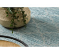 Koberec šnúrkový SIZAL PATIO ploské tkanie 3069 koniczyna marokánska  - morsky modrý