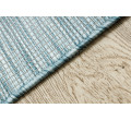 Koberec šňůrkový SIZAL PATIO ploské tkaní 3075 Romby - mořský modrý