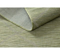Koberec šňůrkový SIZAL PATIO ploské tkaní 3075 romby zelený/béžový