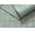 Koberec šnúrkový SIZAL SION Romby 22184 ploské tkanie zelený / modrý / biely