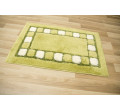 Sada koupelnových koberečků Jarpol Victoria safír / zelená / olivová
