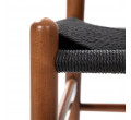 Jídelní židle CADERIA hnědá 871349