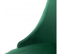 Jídelní židle LOUIS RIBBON sametová zelená 848921