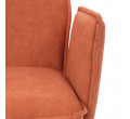 Otočná židle LUGRO cihlová 871745