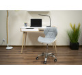 Kancelárska stolička AVOLA sivo - biela