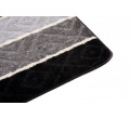 Kúpeľňový koberček MULTI A5132 ROMBY sivý, čierny