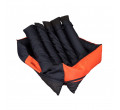 Pelíšek Comfort L černý / oranžový