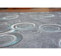 Metrážny koberec DROPS sivý