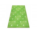 Metrážový koberec HEARTS zelený