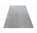 Metrážny koberec Kamel typu Shaggy sivý