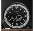Nástěnné hodiny ZE10 - bílé / stříbrné