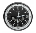 Nástěnné hodiny ZE10 - bílé / stříbrné
