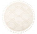 Koberec Berber 7063 3D kruh béžový/krémový