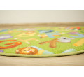 Detský koberec Alfabet 12 zelený kruh 