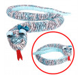 Plyšový had modro-fialový 13377