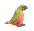 Plyšový papagáj zelený 13572