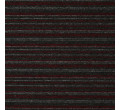 Kobercové čtverce VIENNA červeno-šedé 50x50 cm