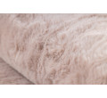 Protišmykový koberec POSH kruh Shaggy ružový, plyš