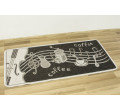 Protiskluzový kuchyňský koberec/ běhoun Flex 951/80 Káva grafitový