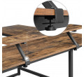 Rohový kancelársky stôl LWD56X