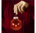 Vianočné guľky - červené SYSD1688-070 (30ks)