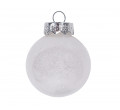 Vianočné guľky - biele SYSD1688-057 (30ks)