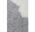 Detský koberec SLIM 6917 sivý / biely