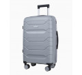 Střední šedý kufr Zadar