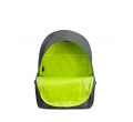 Olivový batoh Vibe s neonovou podšívkou