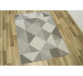 Šňůrkový koberec Foggia 16719/631 romby - šedý / krém