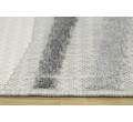Šňůrkový koberec Stella D408A šedý / stříbrný / krémový