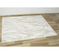 Šnúrkový koberec Stella D414A sivý / strieborný / krémový