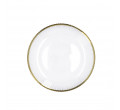 Dezertný tanier MEGALO so zlatým okrajom ALL 807195