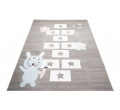 Detský koberec BABY FH64A FNU sivý