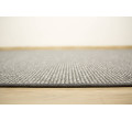 Metrážny koberec Conan 8327 antracitový / sivý