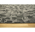 Metrážový koberec Flamingo 74 tmavě šedý / černý